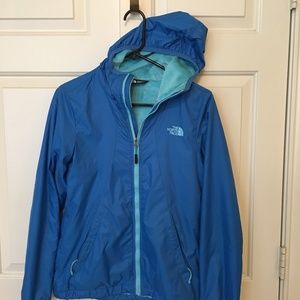 North Face Fleece-Lined Windwall Jacket Womens XS